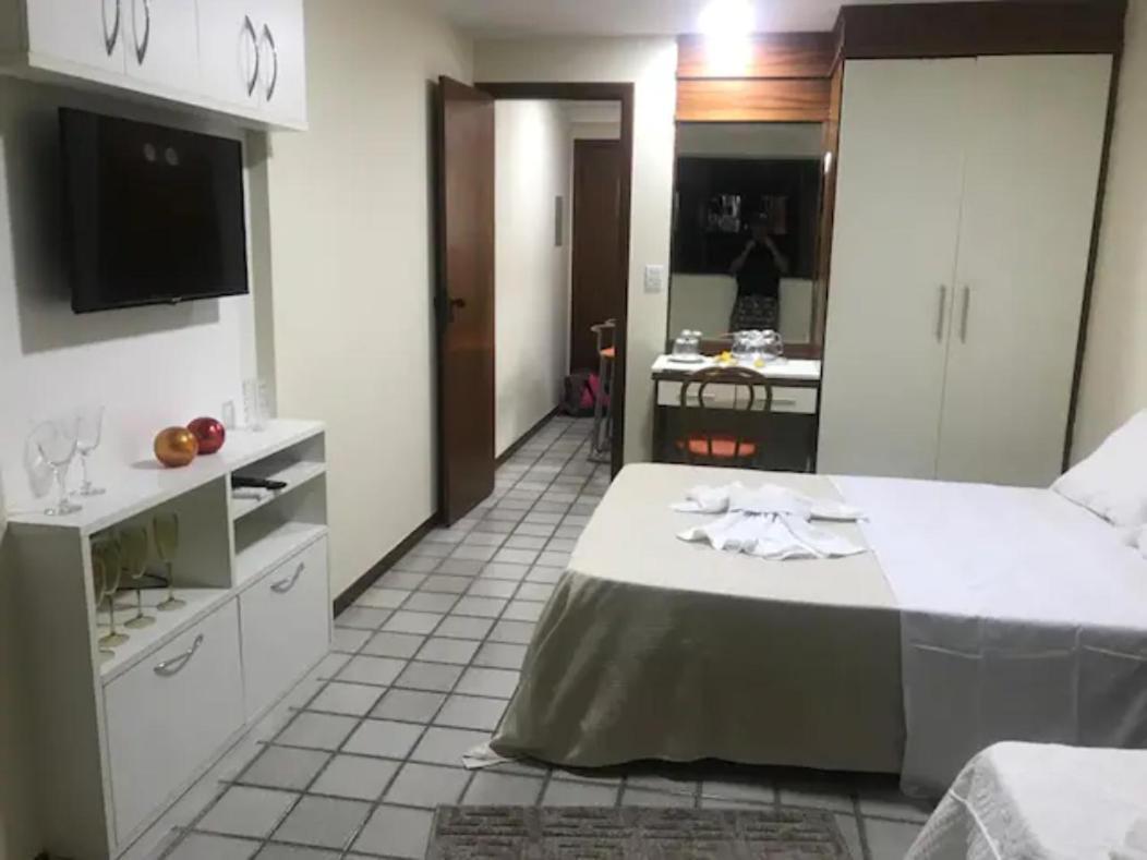 Flat INCRÍVEL 811 - aconchego e vista para o mar Vila Velha  Exterior foto